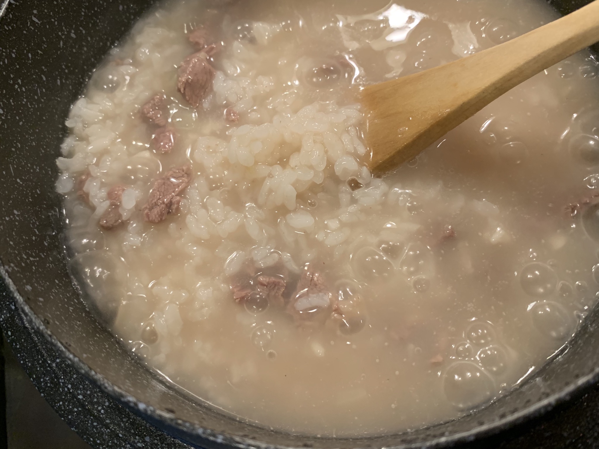 korean beef porridge 