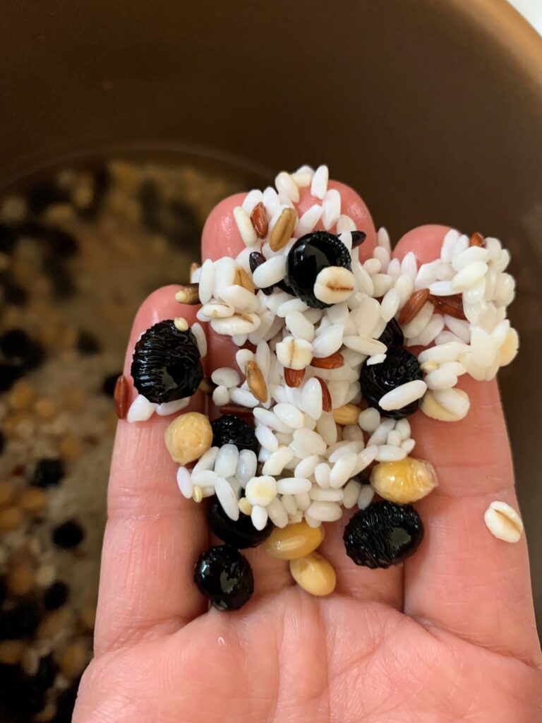 Korean Multigrain Rice, Japgokbap ⋆ Seasoned by Jin