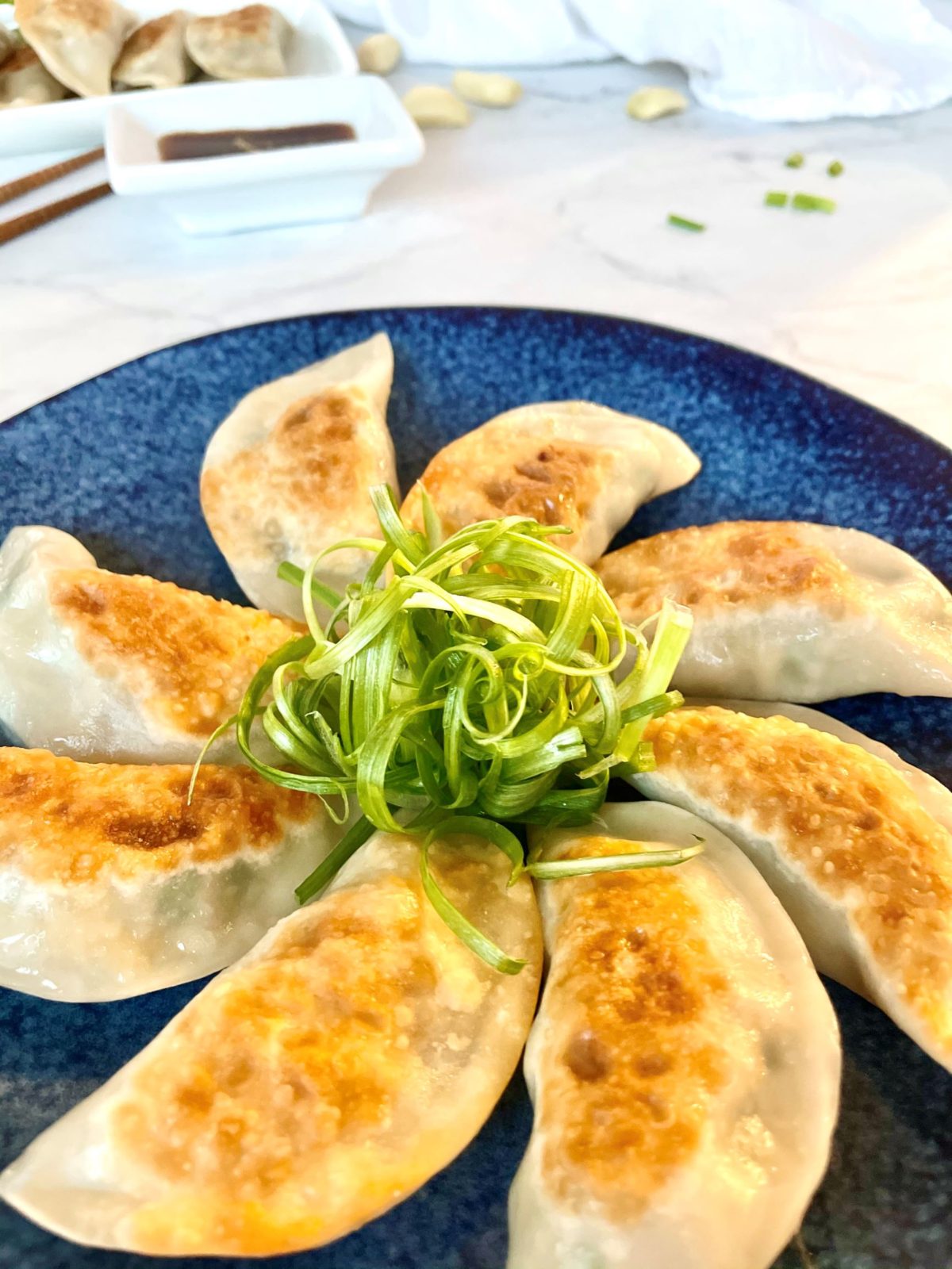 Korean Pan Fried Dumplings, GoonMandu ⋆ Seasoned by Jin