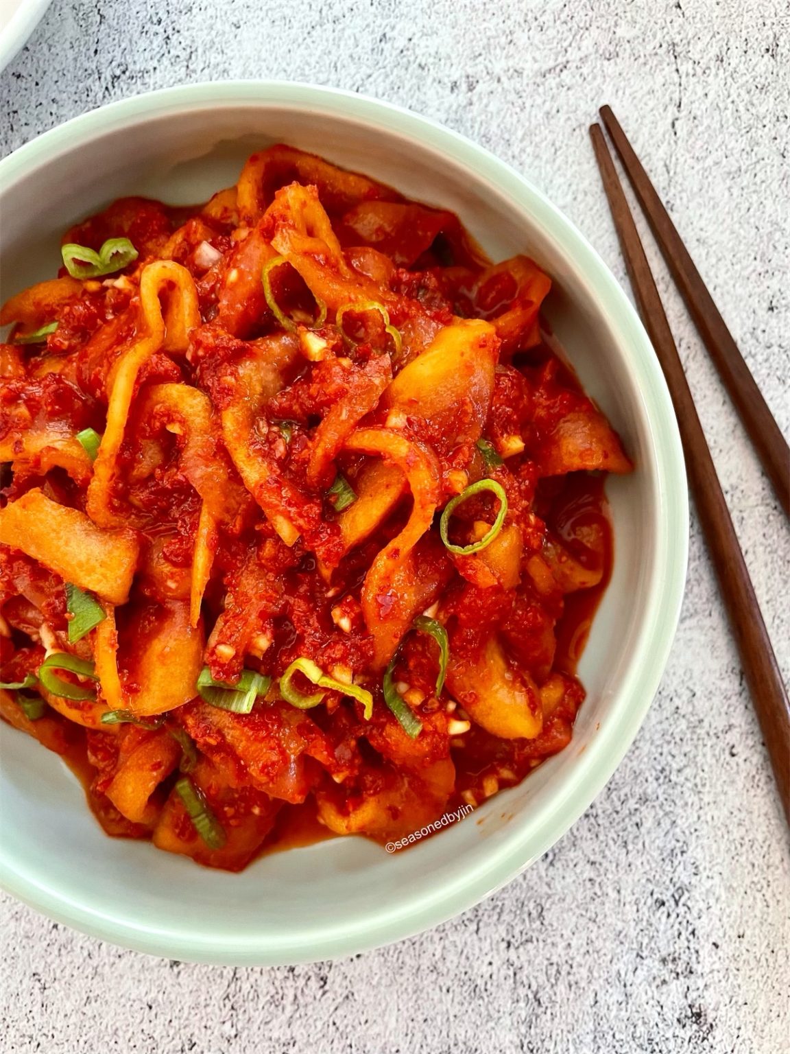 The Best Watermelon Rind Kimchi ⋆ Seasoned by Jin