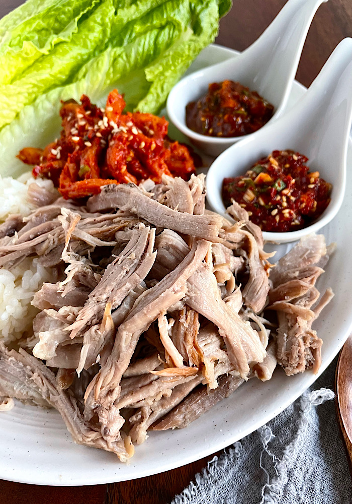 korean pork bossam 