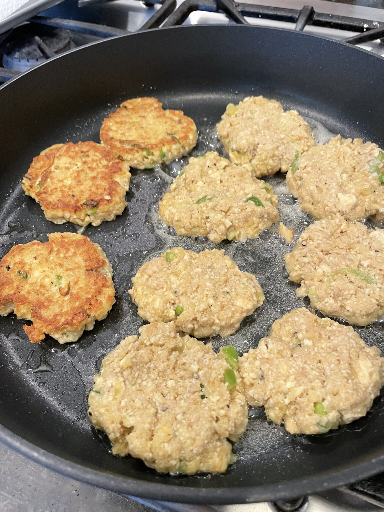 Salmon Tofu Patties Recipe ⋆ Seasoned by Jin